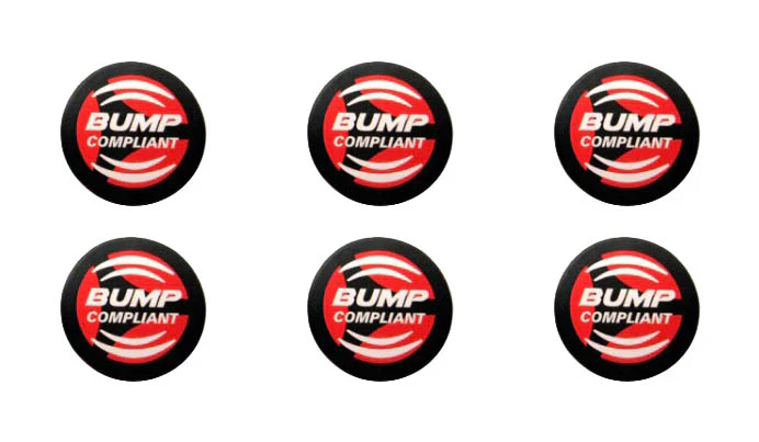 6-Piece FMA Bump Tag Pack