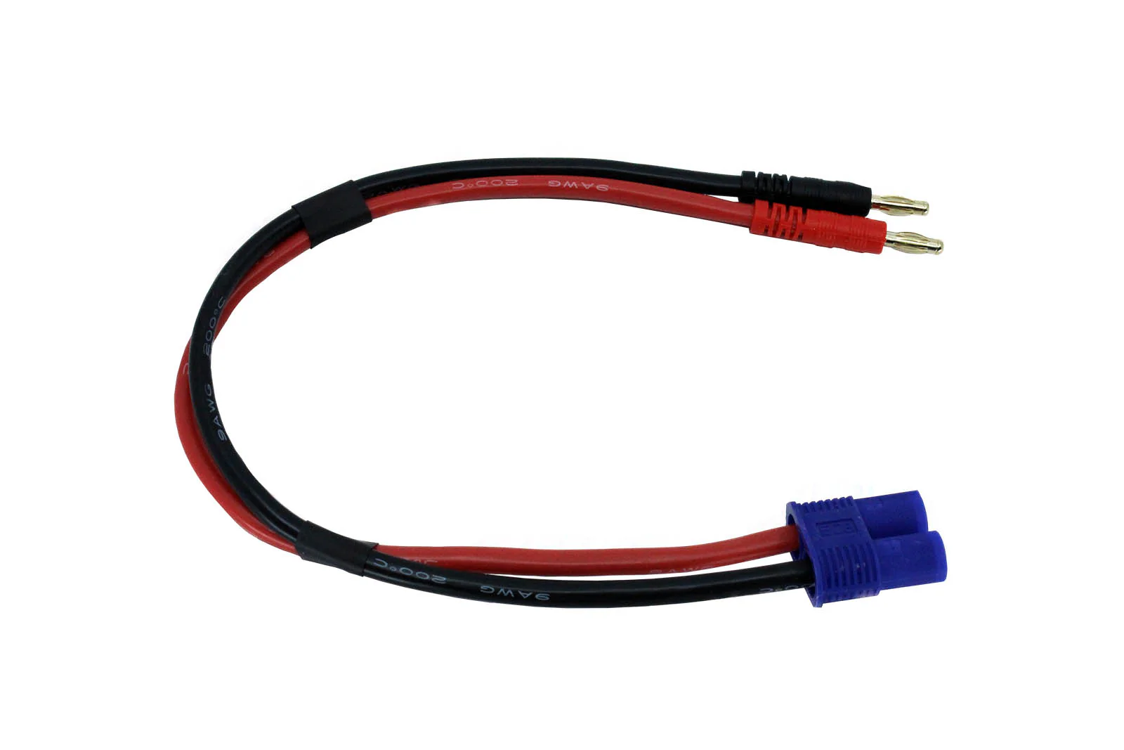 Banana Plug to Male EC8 Power Adapter