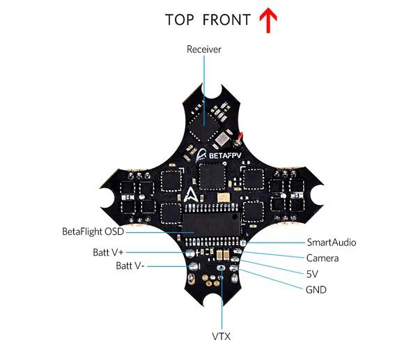 BetaFPV 1S Brushless All-In-One Flight Controller V2.2 - Image 3