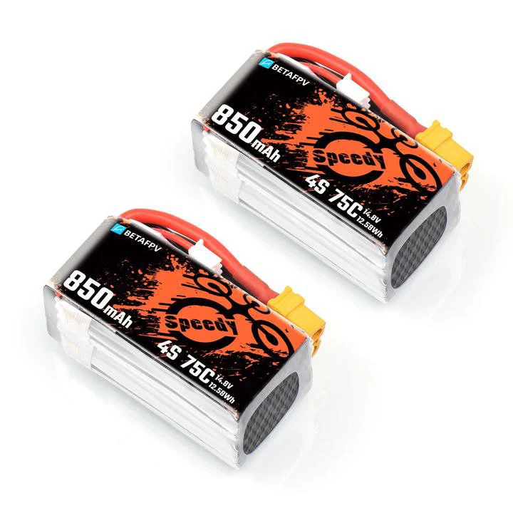 BetaFPV 4S 850mAh 75C (2 pack) - Image 3