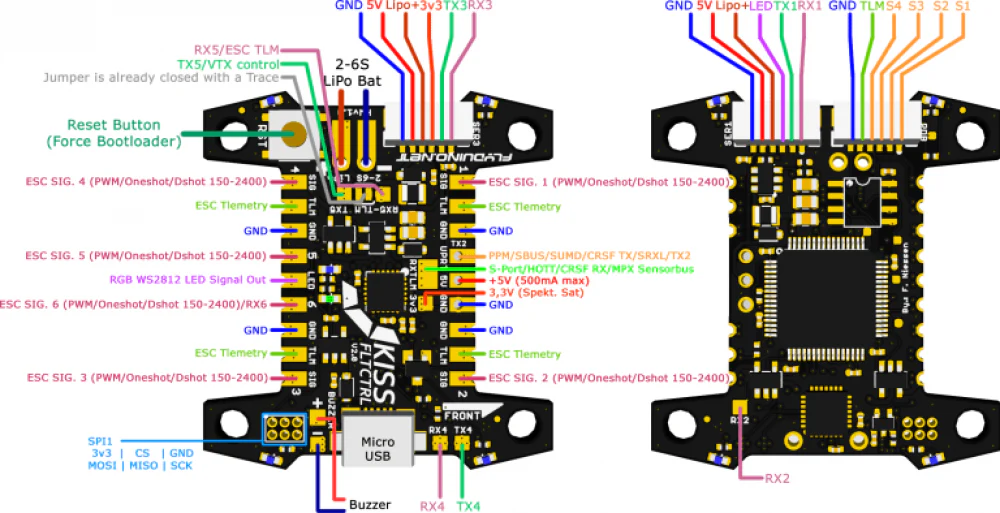 Flyduino KISS Flight Controller V2 - Image 3