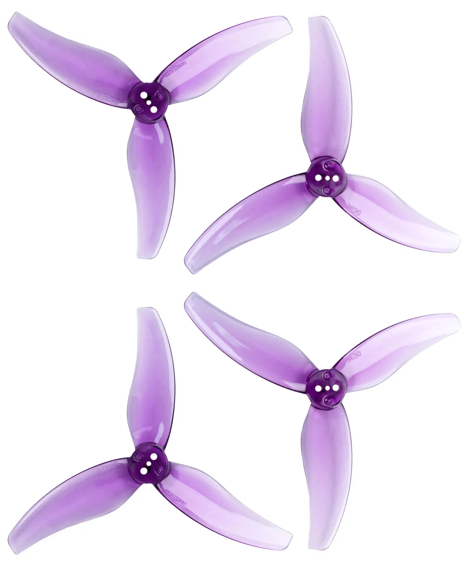 GemFan Hurricane Durable 3630 Tri-Blade Propellers - Image 6