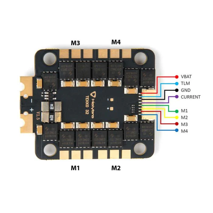 Holybro Tekko32 F4 50A 4-in-1 ESC - Image 7