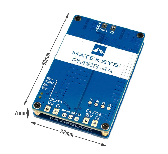 Matek PM12S-4A Power Module - Image 3