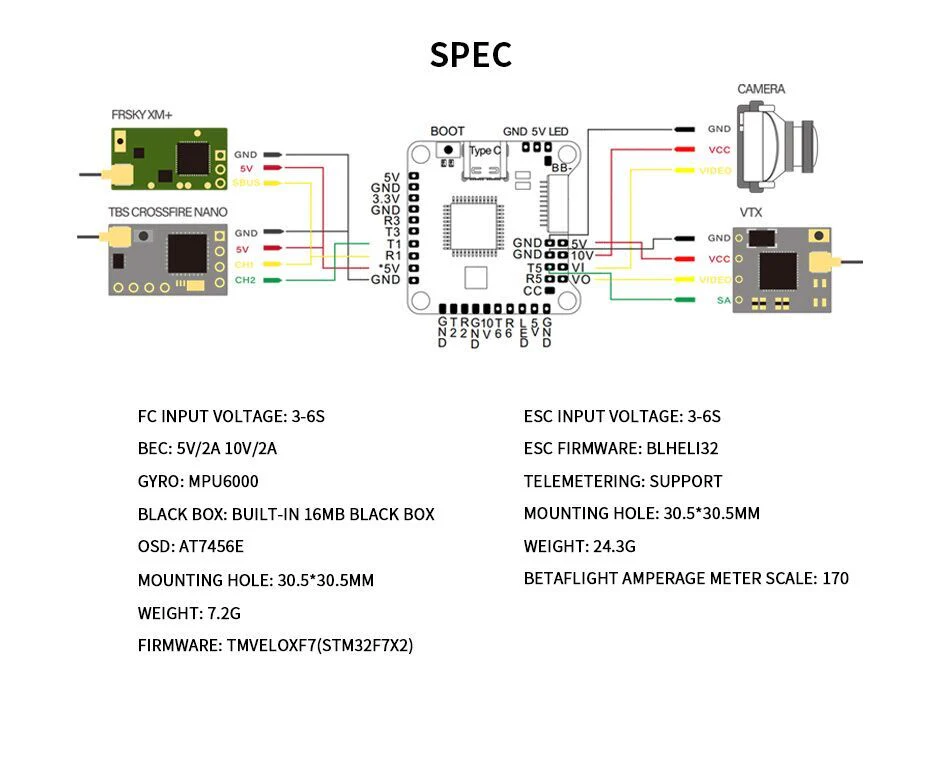 T-Motor Velox F7 45A Stack - Image 4