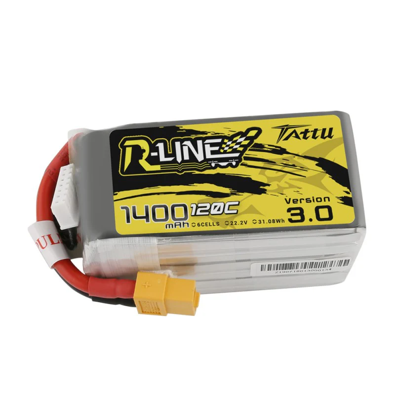 Tattu R-Line V3 6S 1400mAh 120C - Image 2