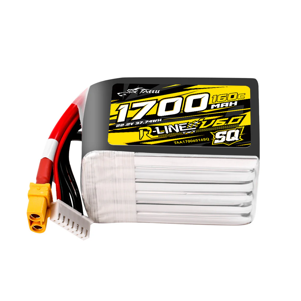 Tattu R-Line V6 6S 1700mAh 160C SQ - Image 4