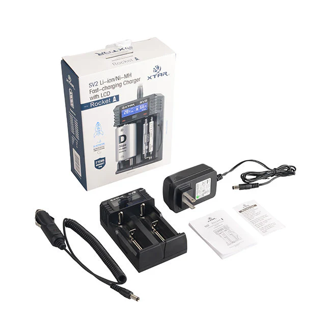 XTAR SV2 Rocket Dual-Chemistry Charger - Image 2